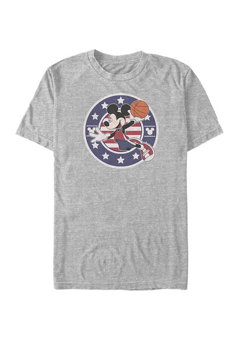 Disney® B Ball Americana Short Sleeve Graphic T-Shirt