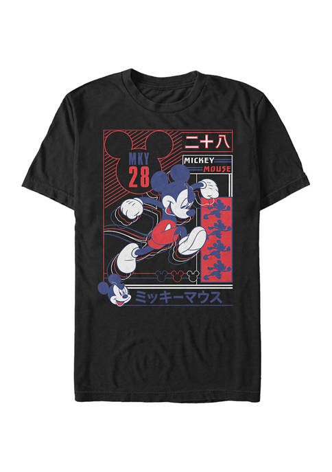 Disney® Sporty Technical Mickey Short Sleeve Graphic T-Shirt