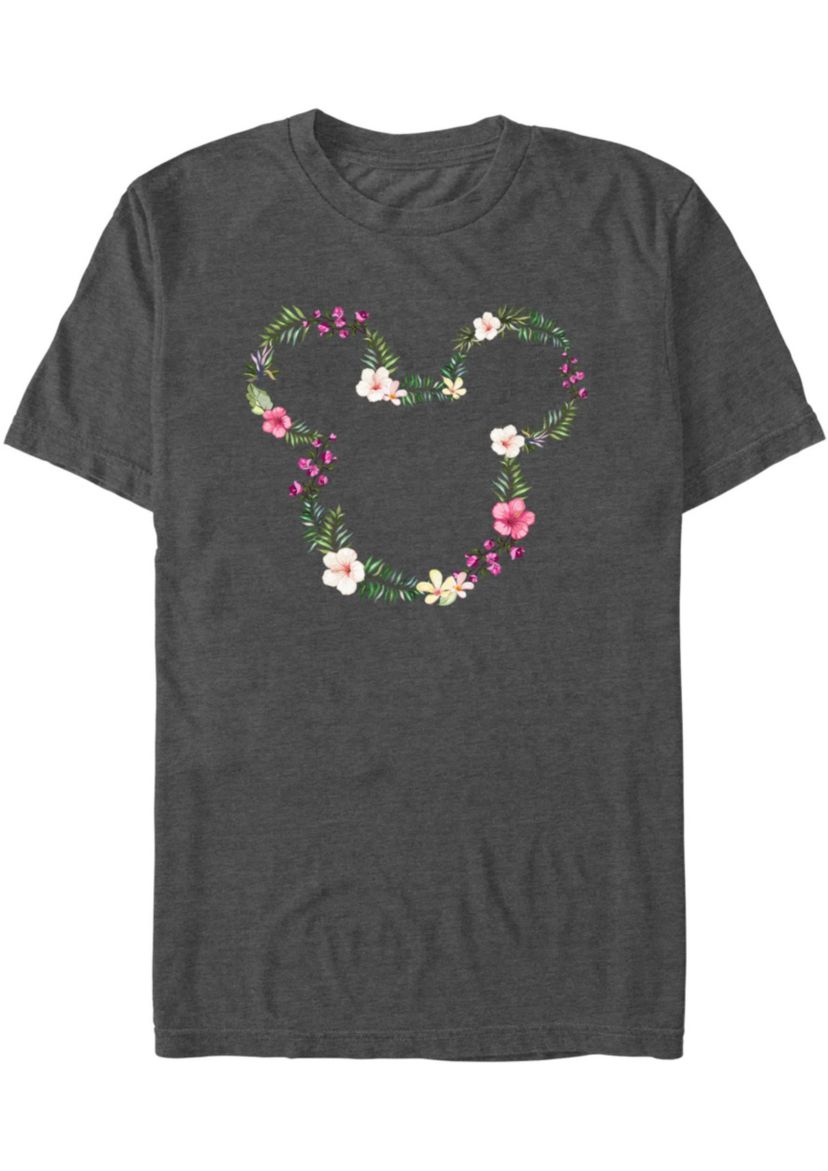 Floral Mickey Graphic T-Shirt