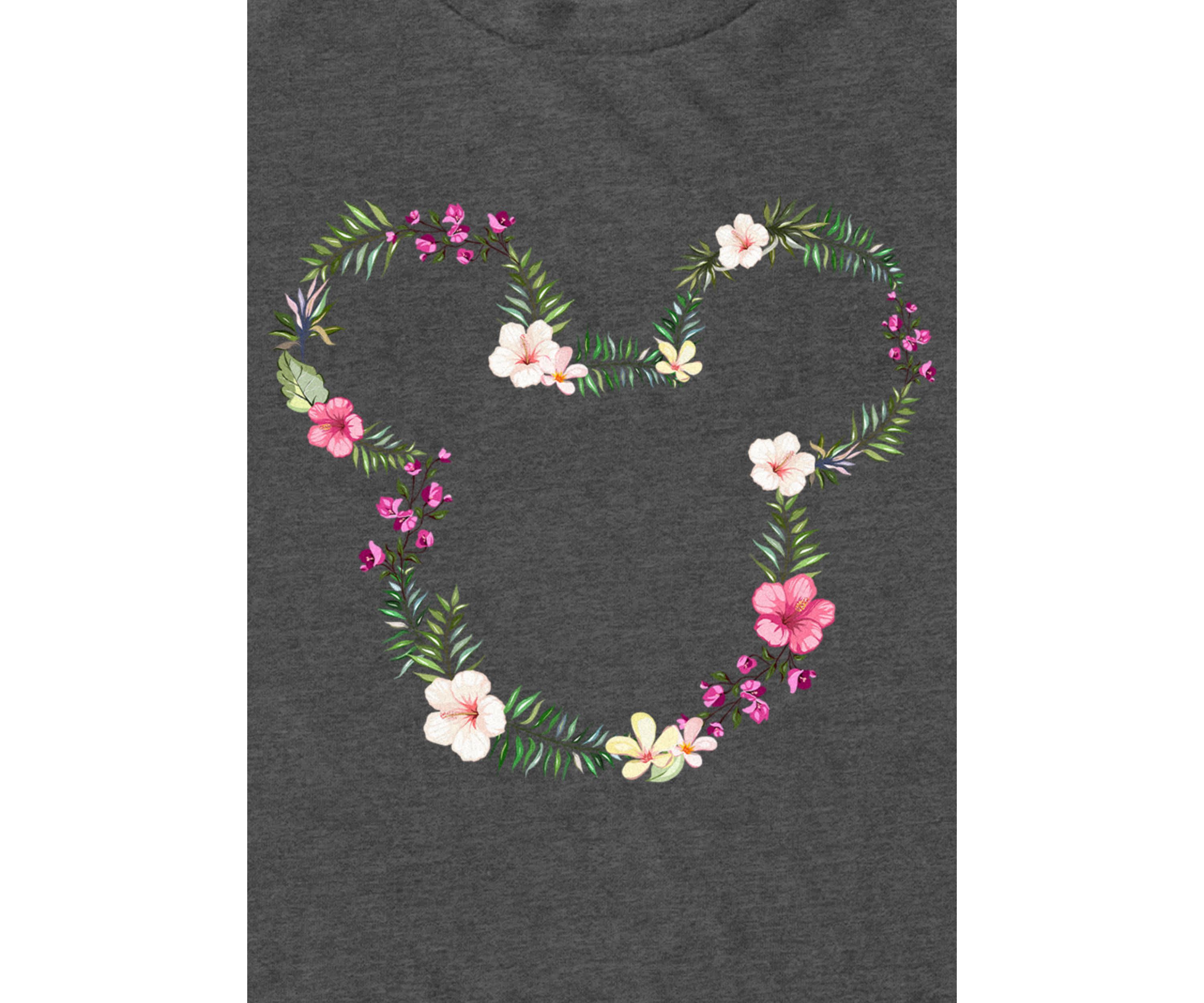 Floral Mickey Graphic T-Shirt