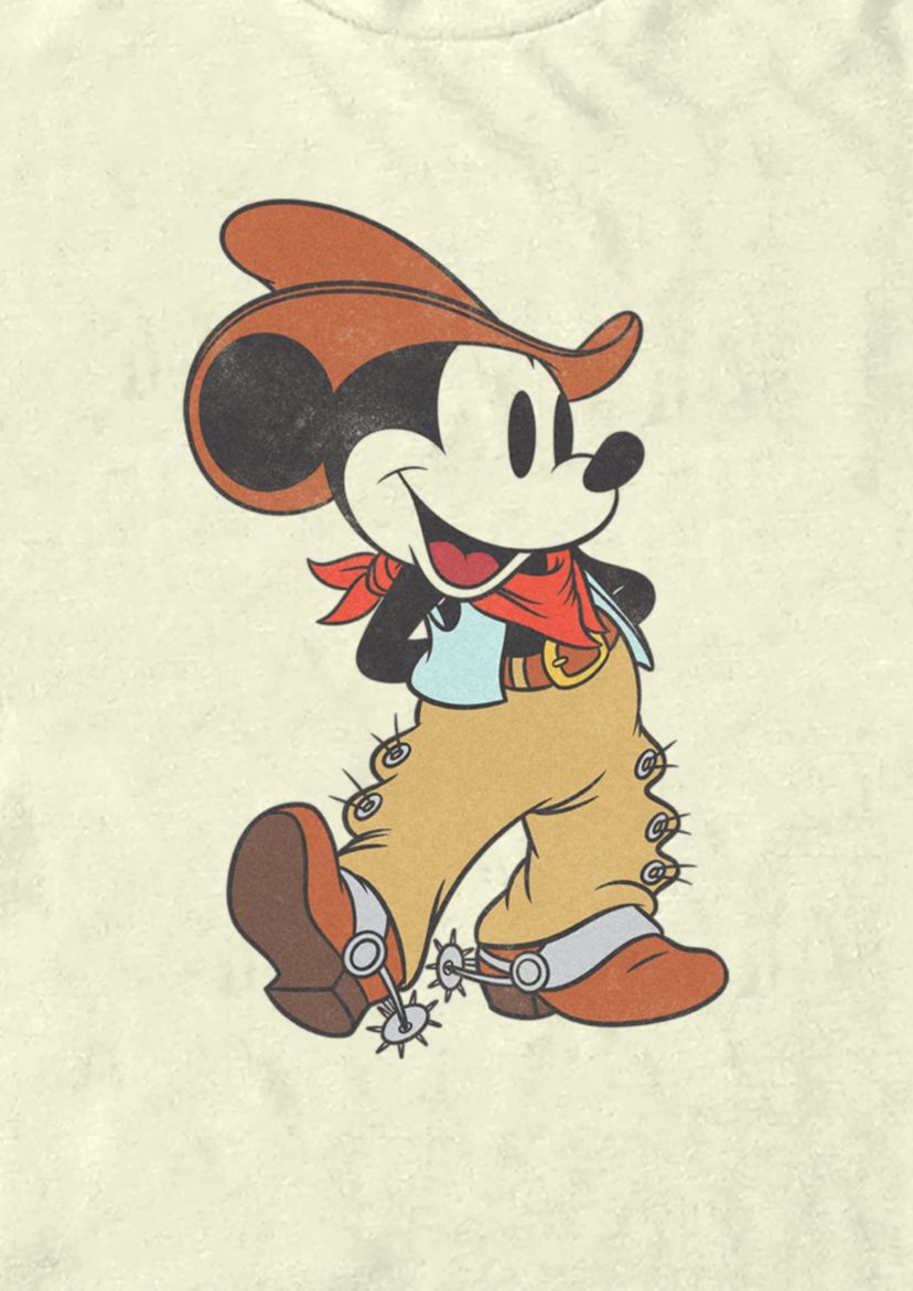 Western Mickey Graphic T-Shirt