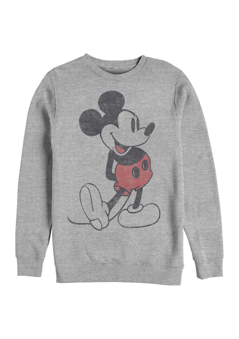 Vintage Classic Crew Fleece Graphic Sweatshirt