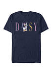  Daisy Fashion Short Sleeve Graphic T-Shirt