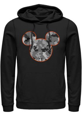 Disney Men's Mickeys Camo Graphic Fleece Hoodie