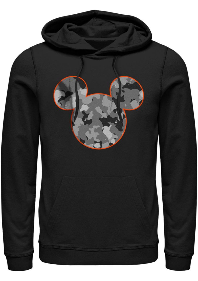 Mickeys Camo Graphic Fleece Hoodie