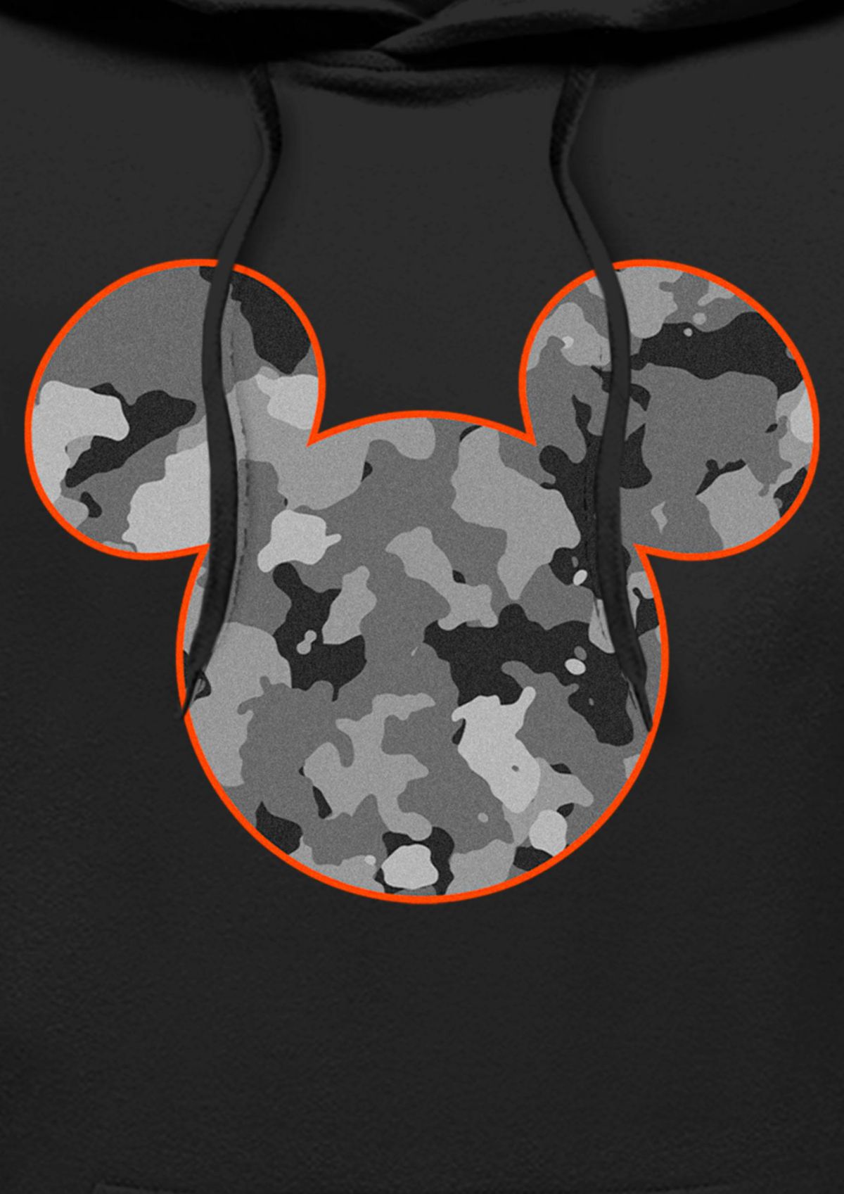 Mickeys Camo Graphic Fleece Hoodie