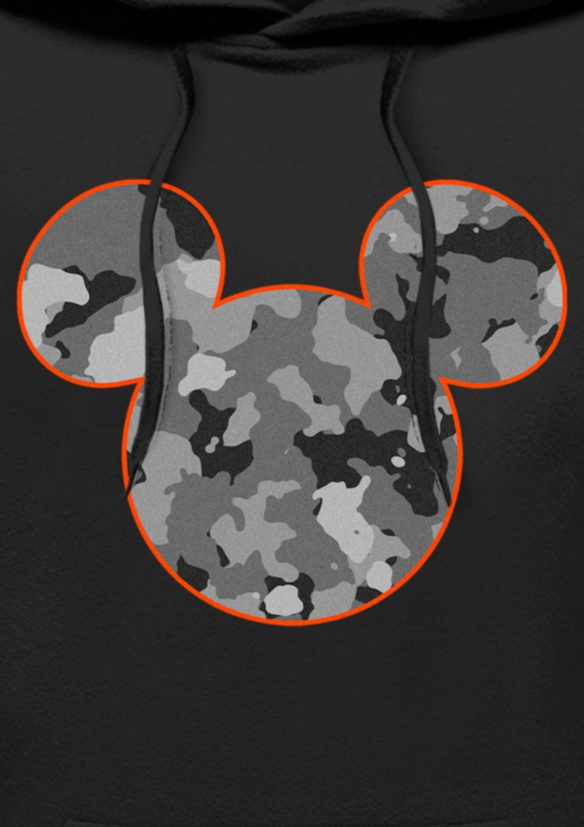 Mickeys Camo Graphic Fleece Hoodie