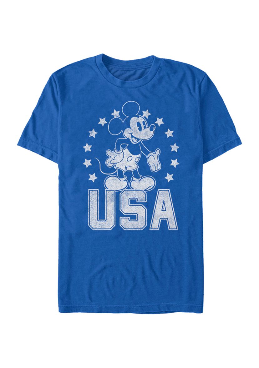 Usa Mickey Graphic T-Shirt