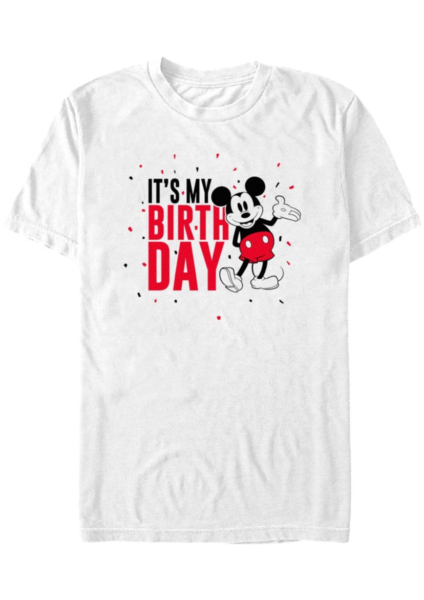 Mickey Birthday Graphic T-Shirt