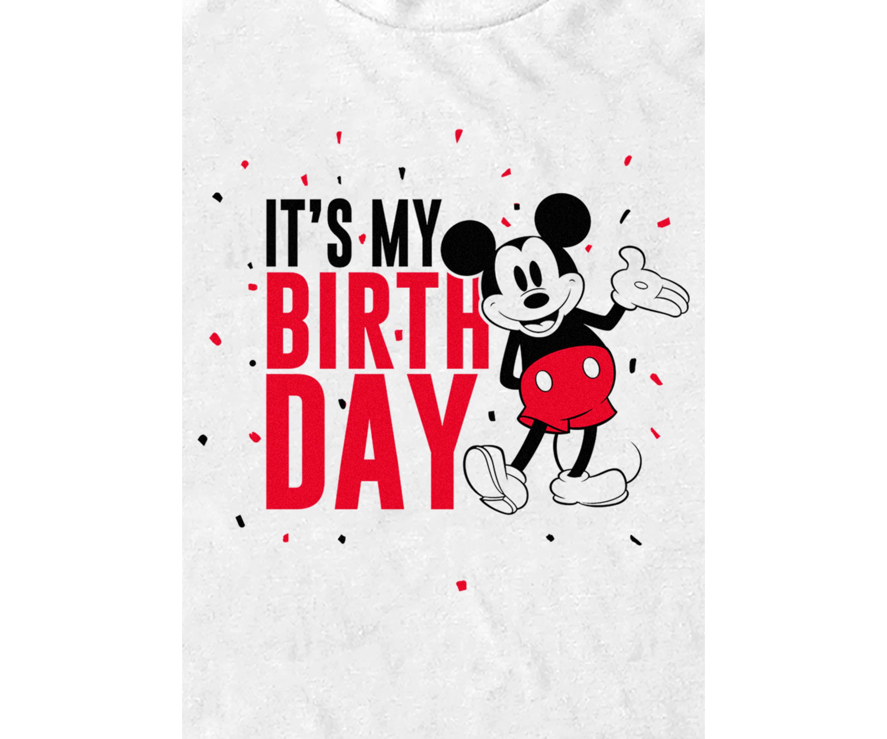 Mickey Birthday Graphic T-Shirt