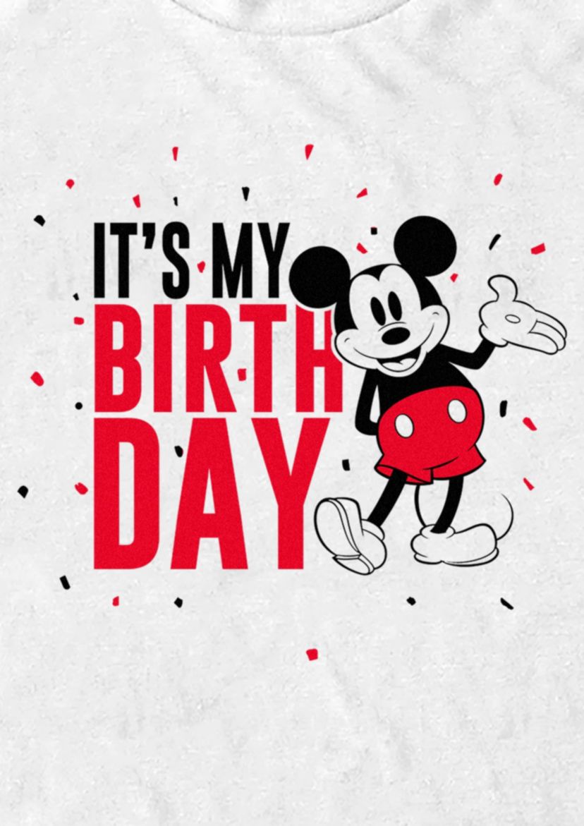 Mickey Birthday Graphic T-Shirt