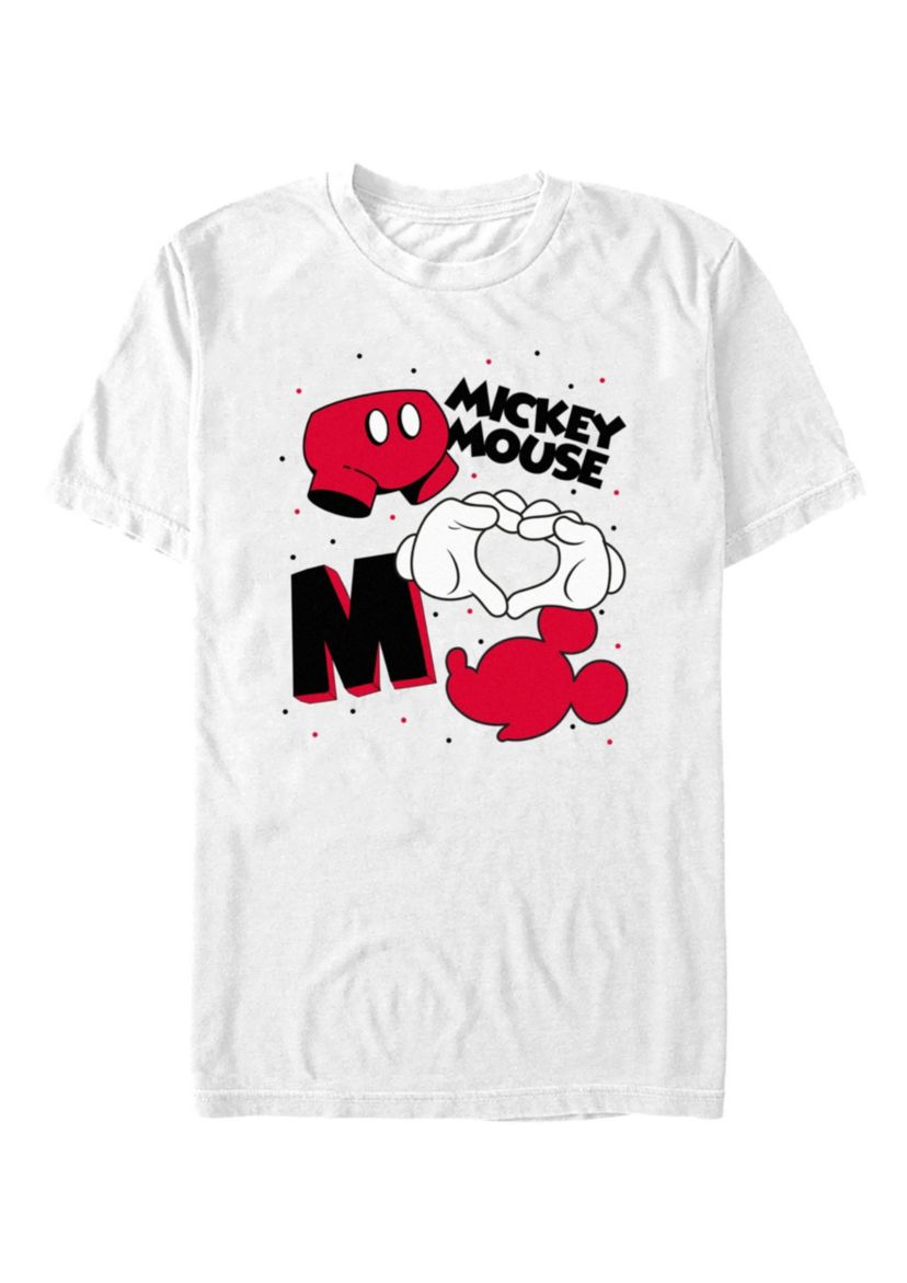 Mickey Classic Mickey Jumble Graphic T-Shirt Belk