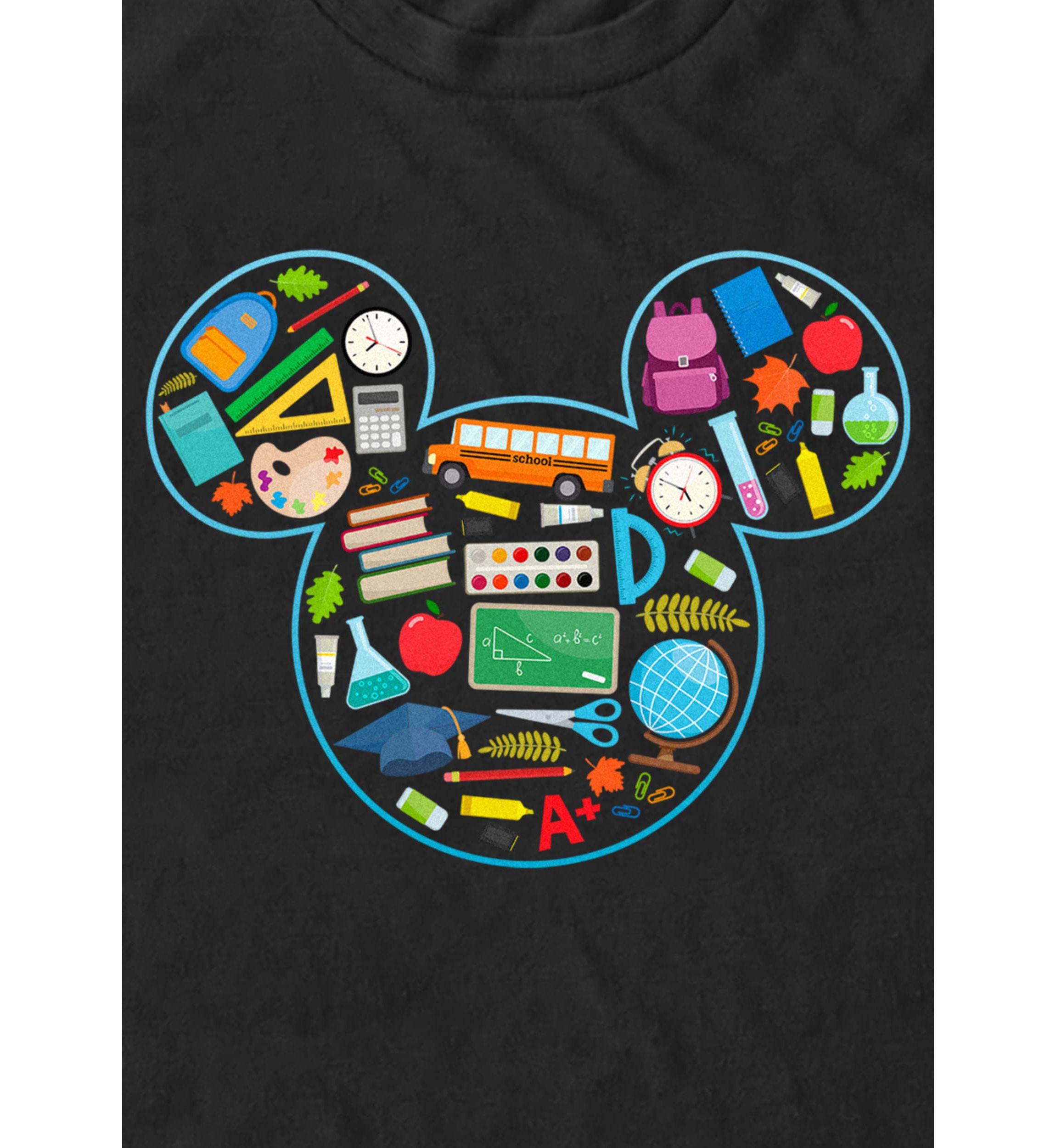 Mickey Teacher Fill Graphic T-Shirt