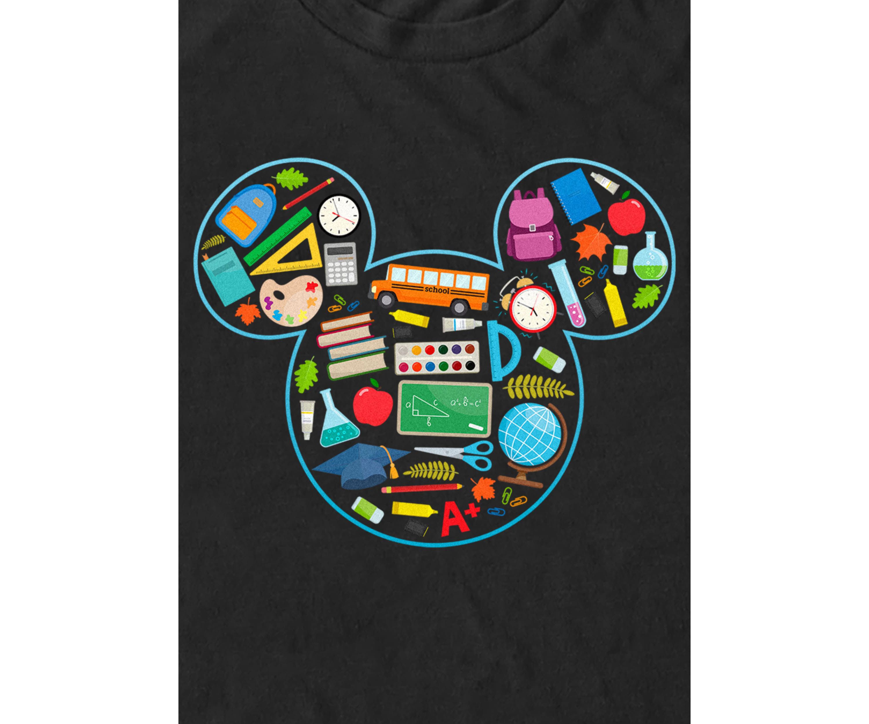 Mickey Teacher Fill Graphic T-Shirt
