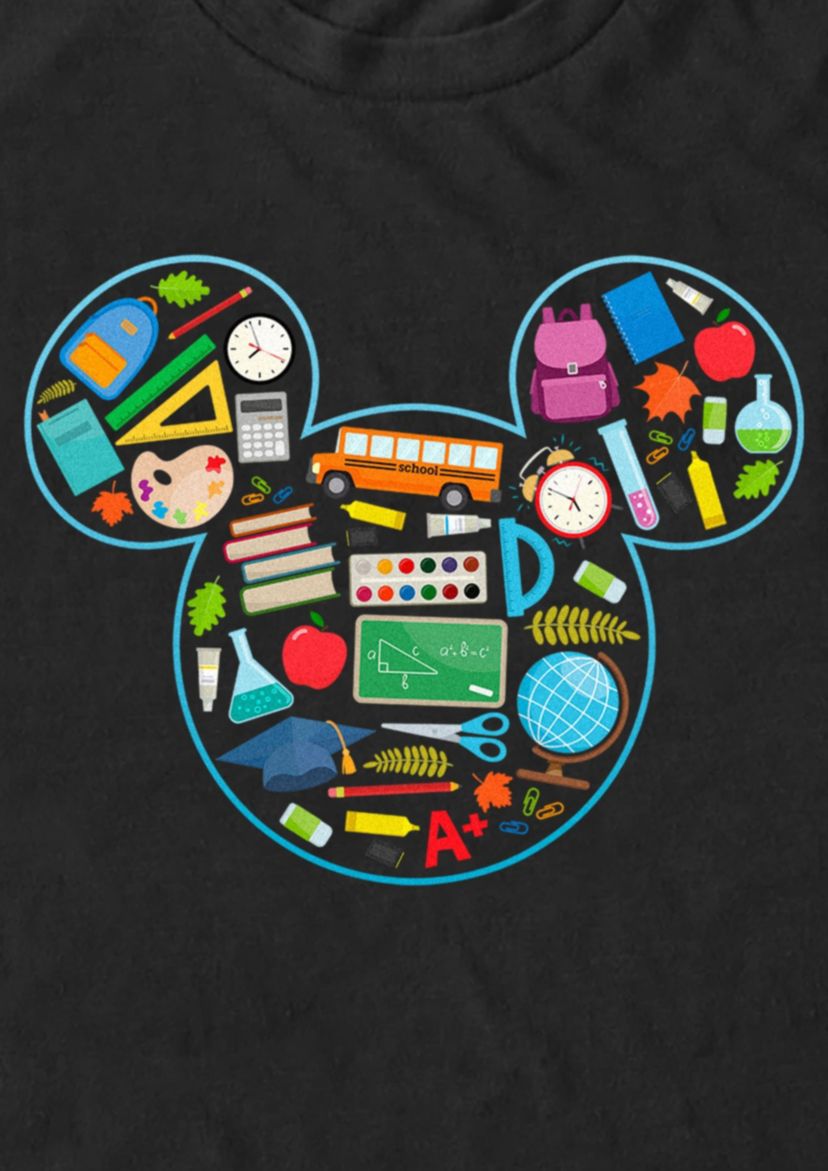 Mickey Teacher Fill Graphic T-Shirt
