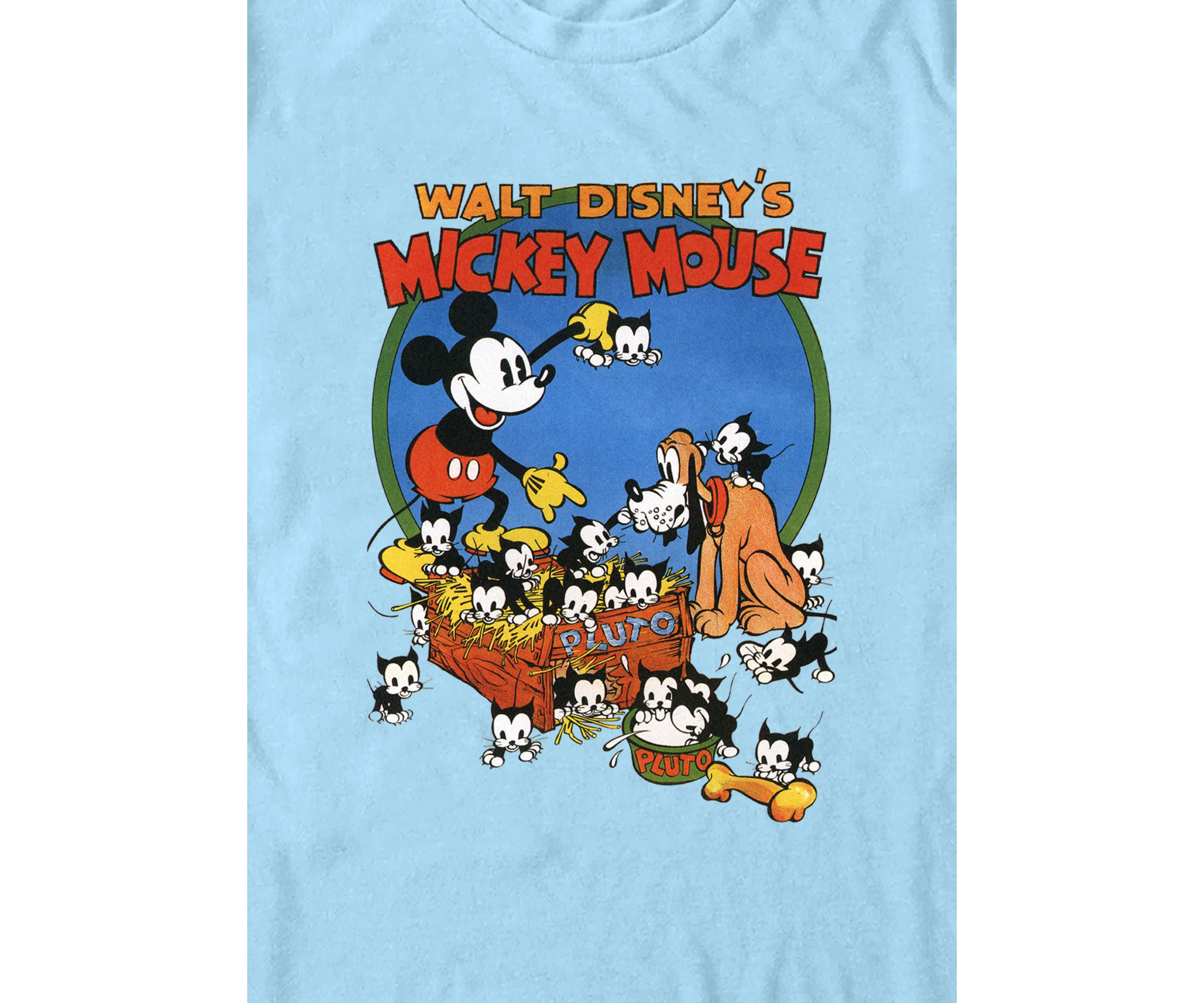 Dog Mouse & Cats Graphic T-Shirt
