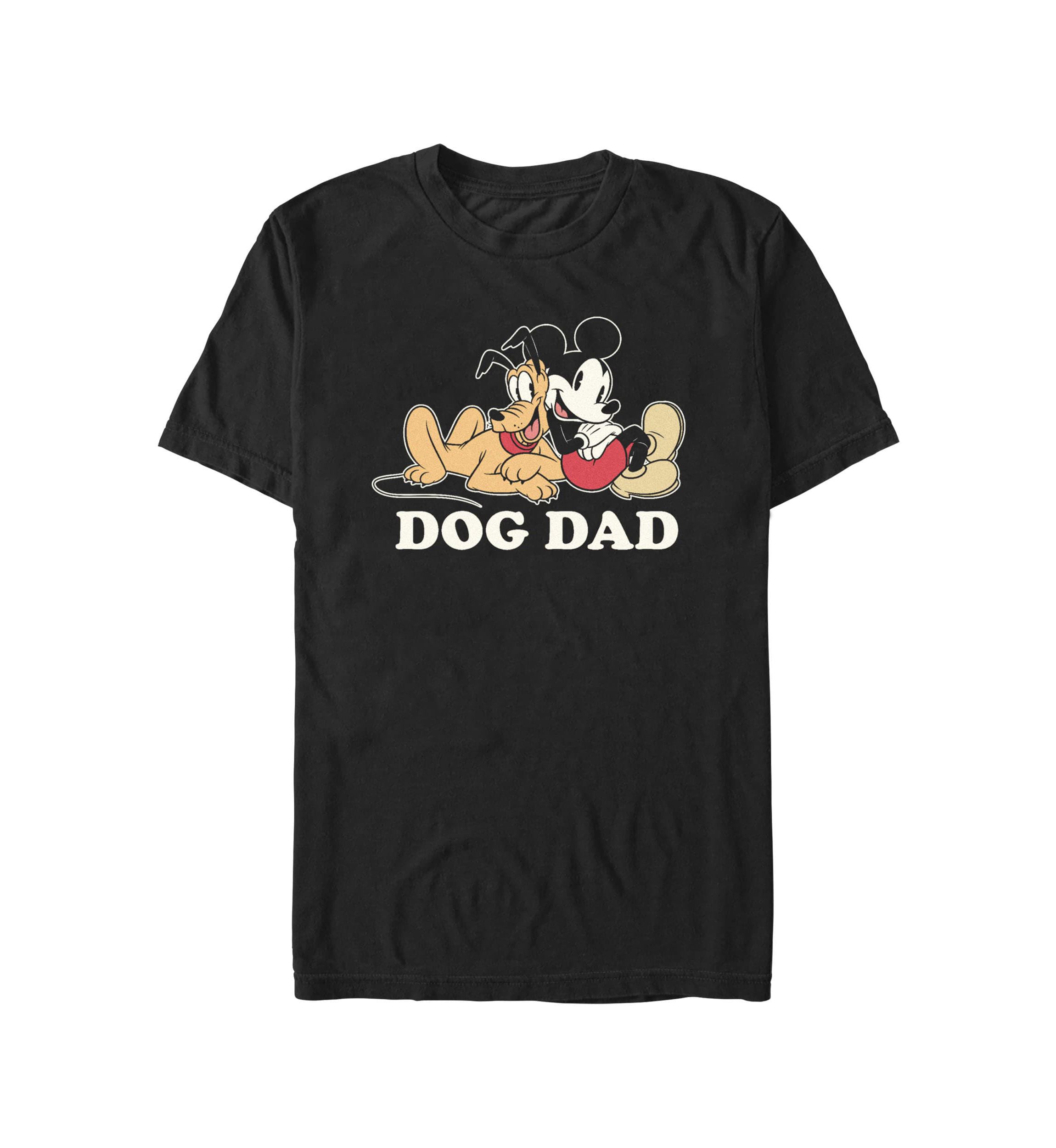 Mickey Dog Dad Graphic T-Shirt