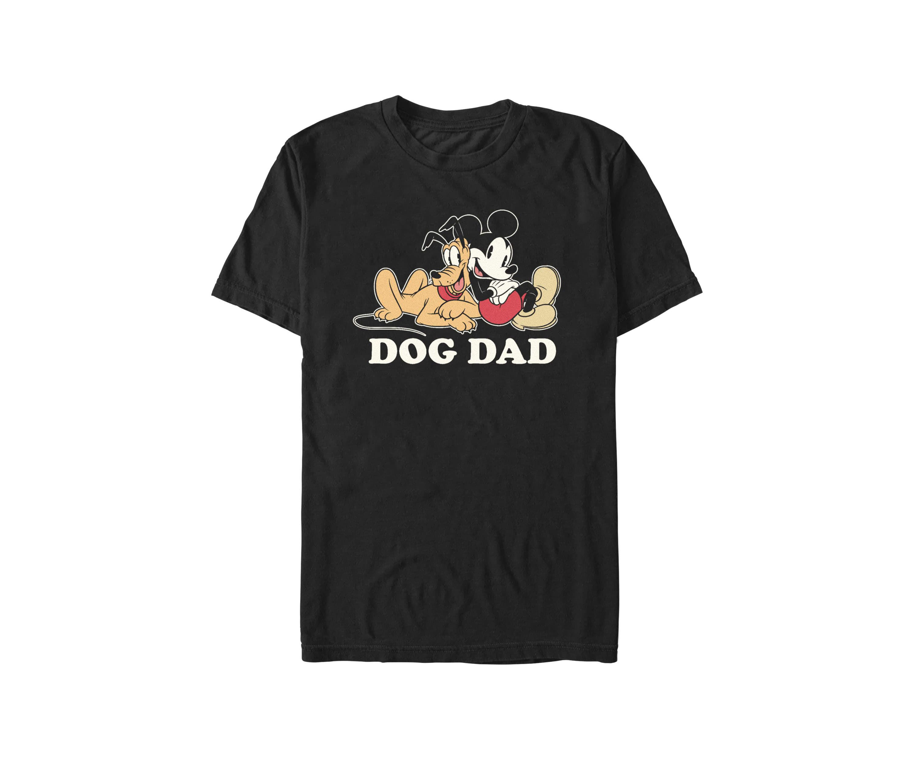 Mickey Dog Dad Graphic T-Shirt