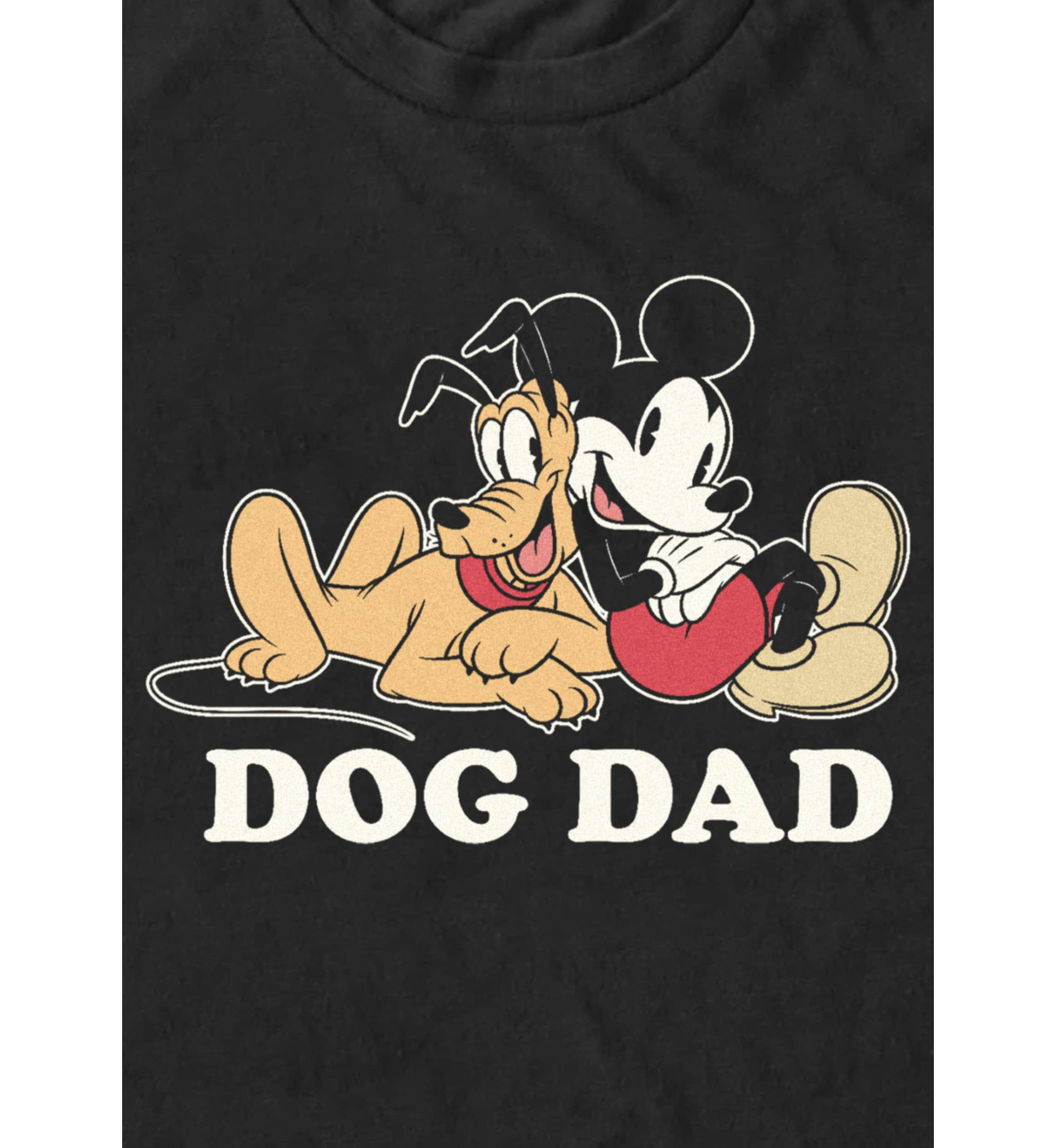 Mickey Dog Dad Graphic T-Shirt