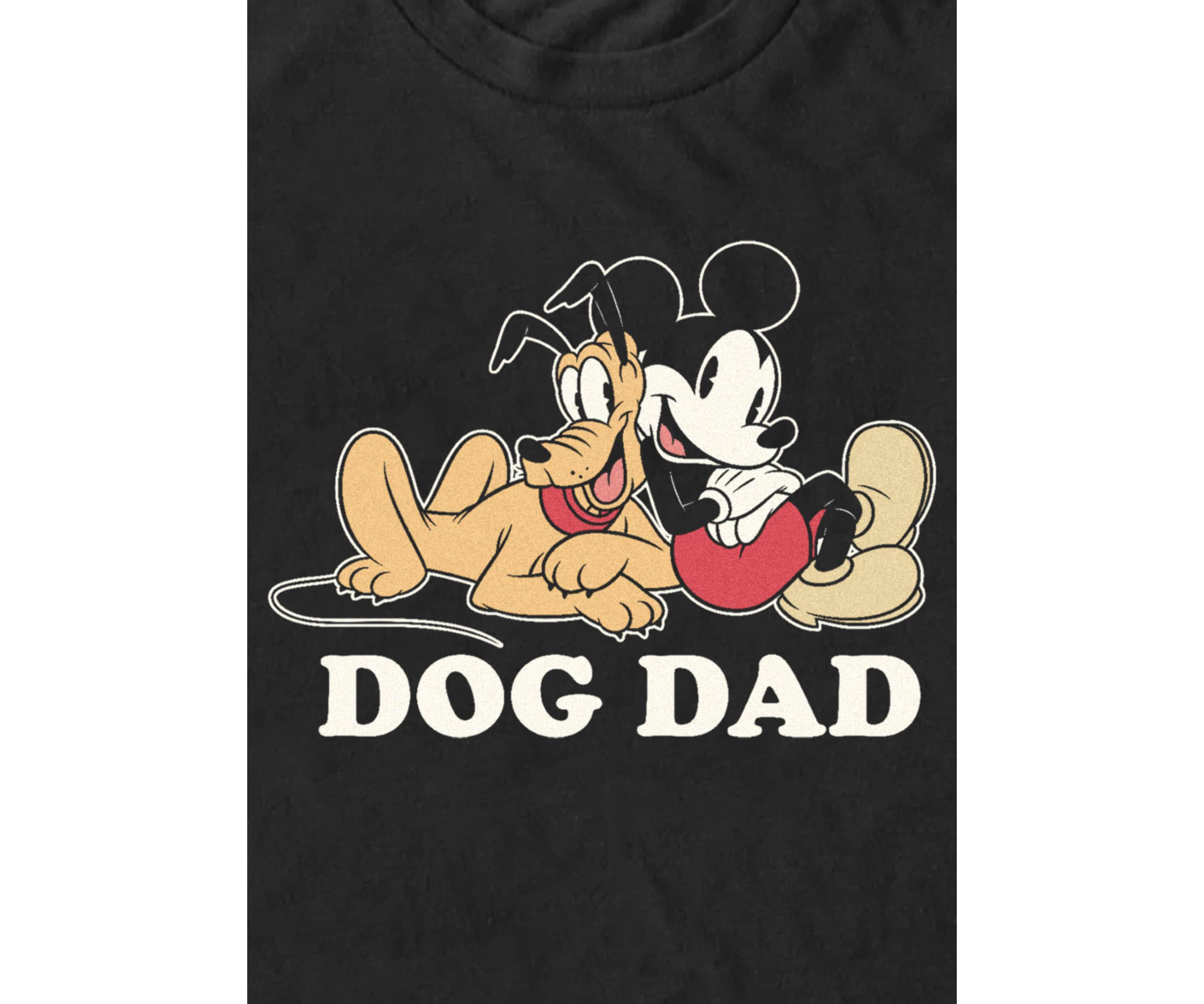 Mickey Dog Dad Graphic T-Shirt
