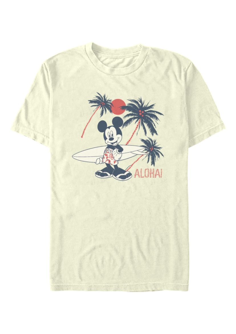 Mickey Aloha Graphic T-Shirt