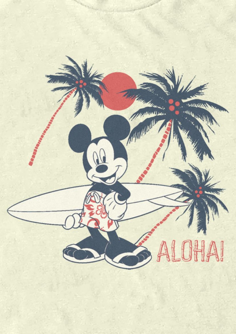 Mickey Aloha Graphic T-Shirt