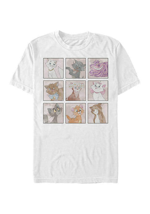 Disney® Kitties Short Sleeve Graphic T-Shirt
