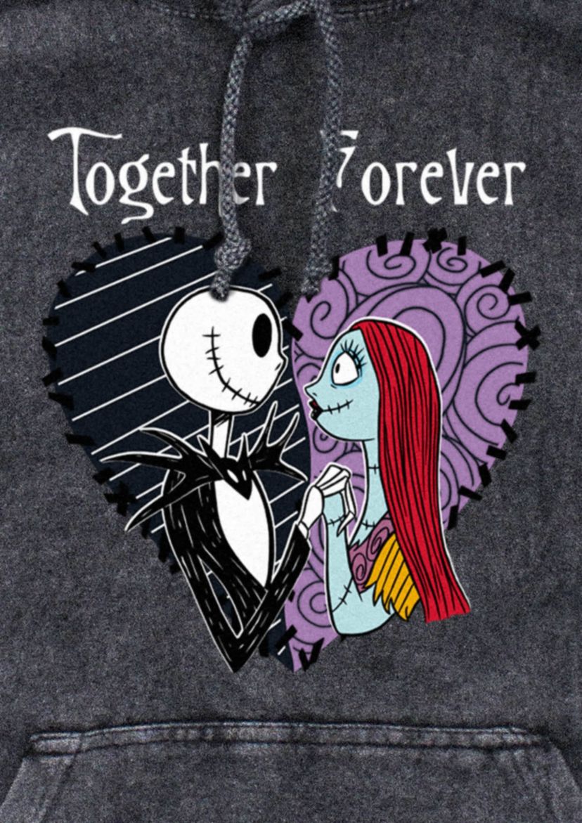 Together Forever Graphic Fleece Hoodie