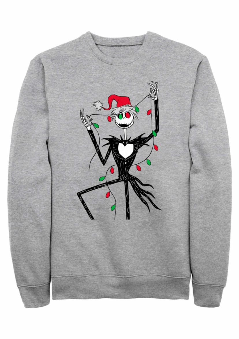 Dsny NBC Lights Graphic Crew Fleece Sweatshirt