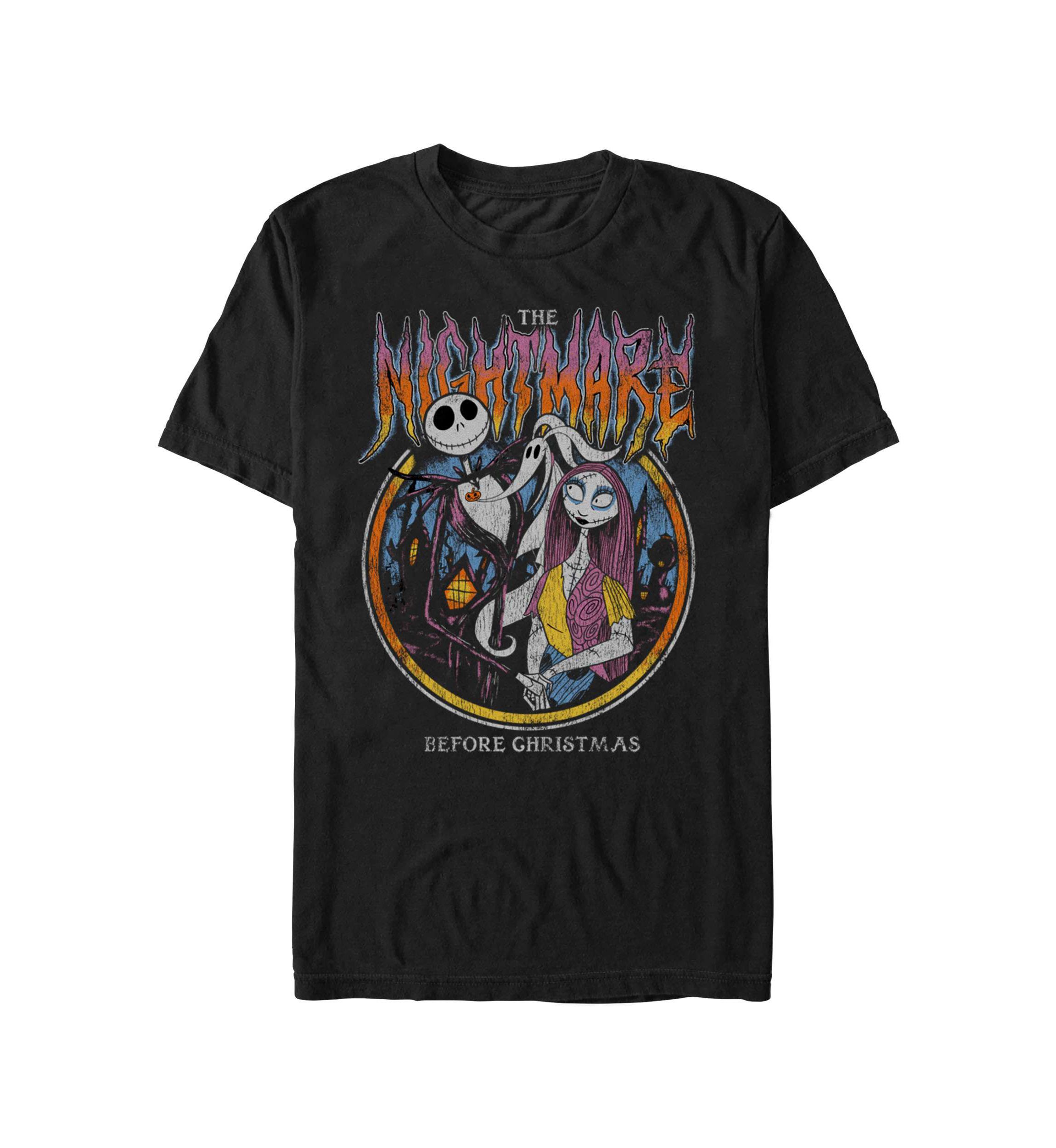 Nightmare Metal Circle Graphic T-Shirt