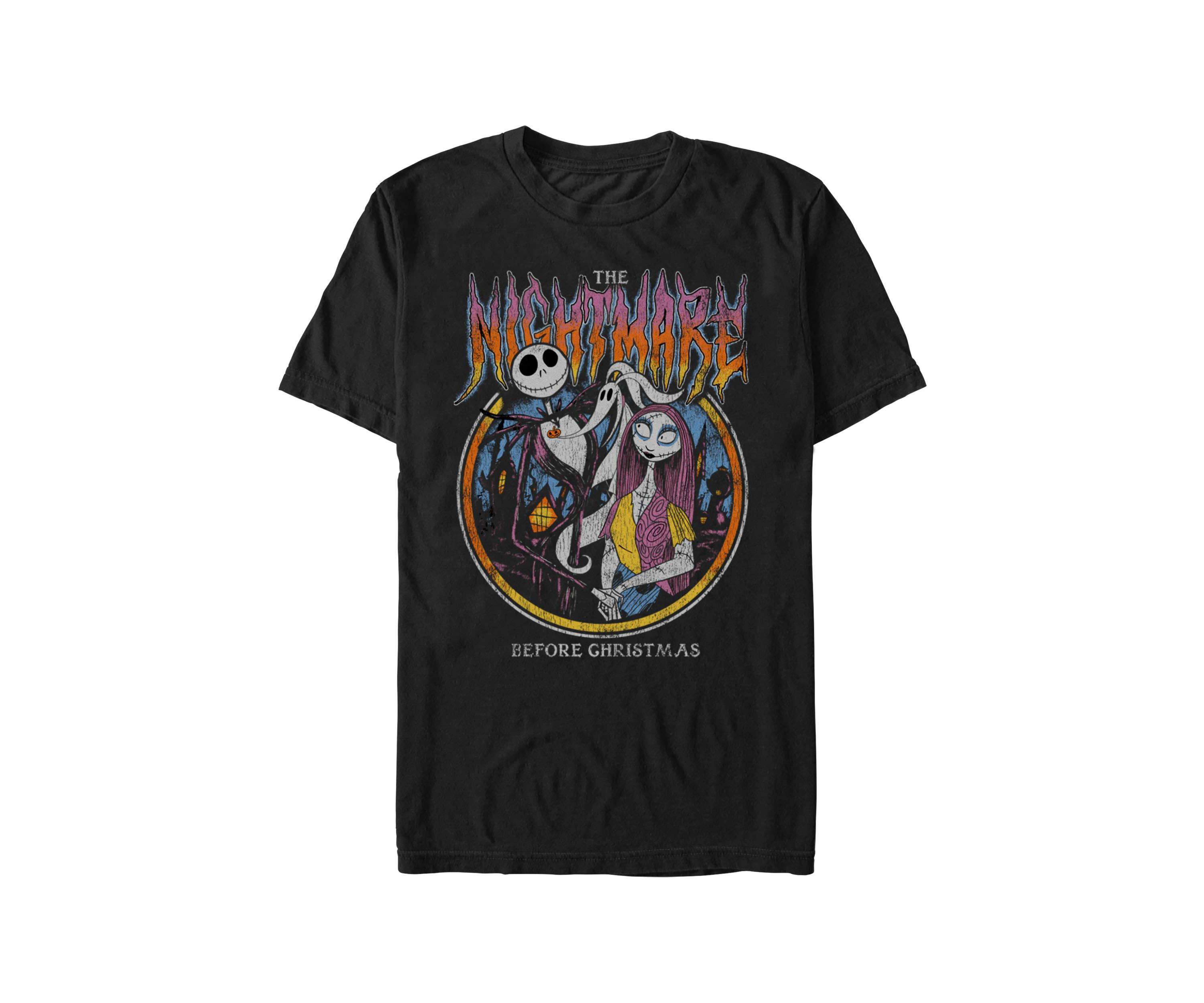 Nightmare Metal Circle Graphic T-Shirt