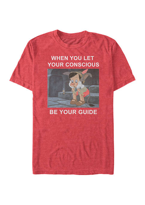 Disney® Jiminy Guide Short Sleeve Graphic T-Shirt