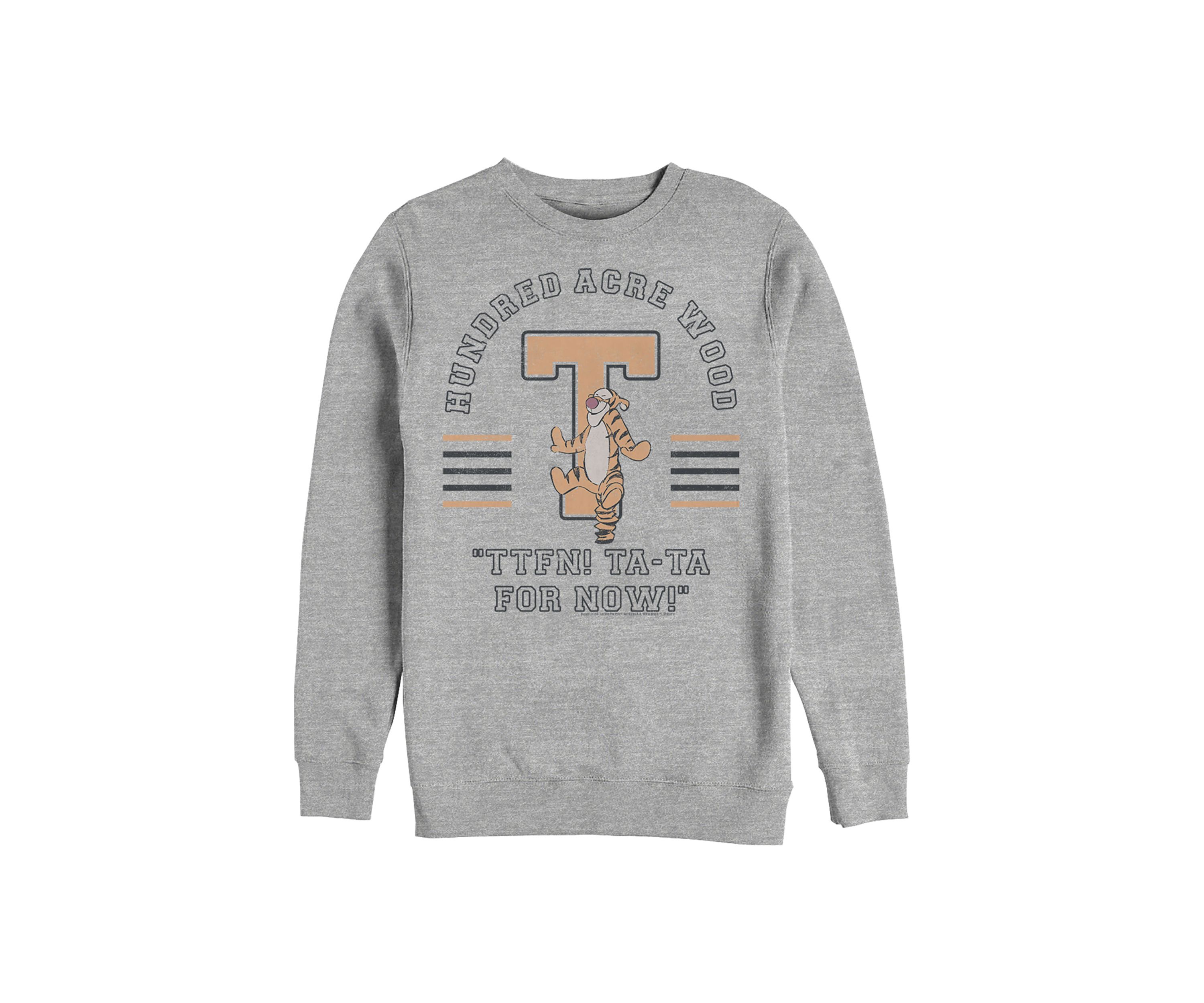 Tigger Collegiate Crew Fleece Graphic Sweatshirt