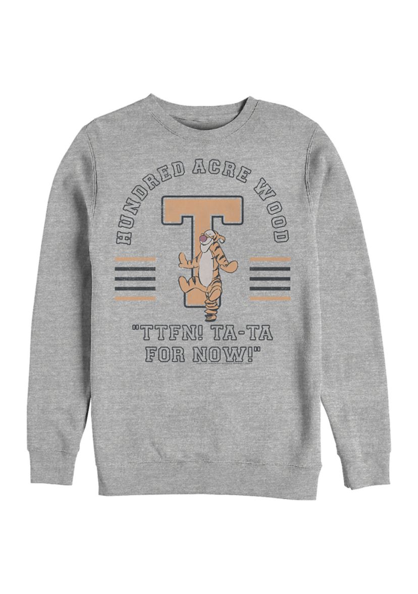 Tigger Collegiate Crew Fleece Graphic Sweatshirt