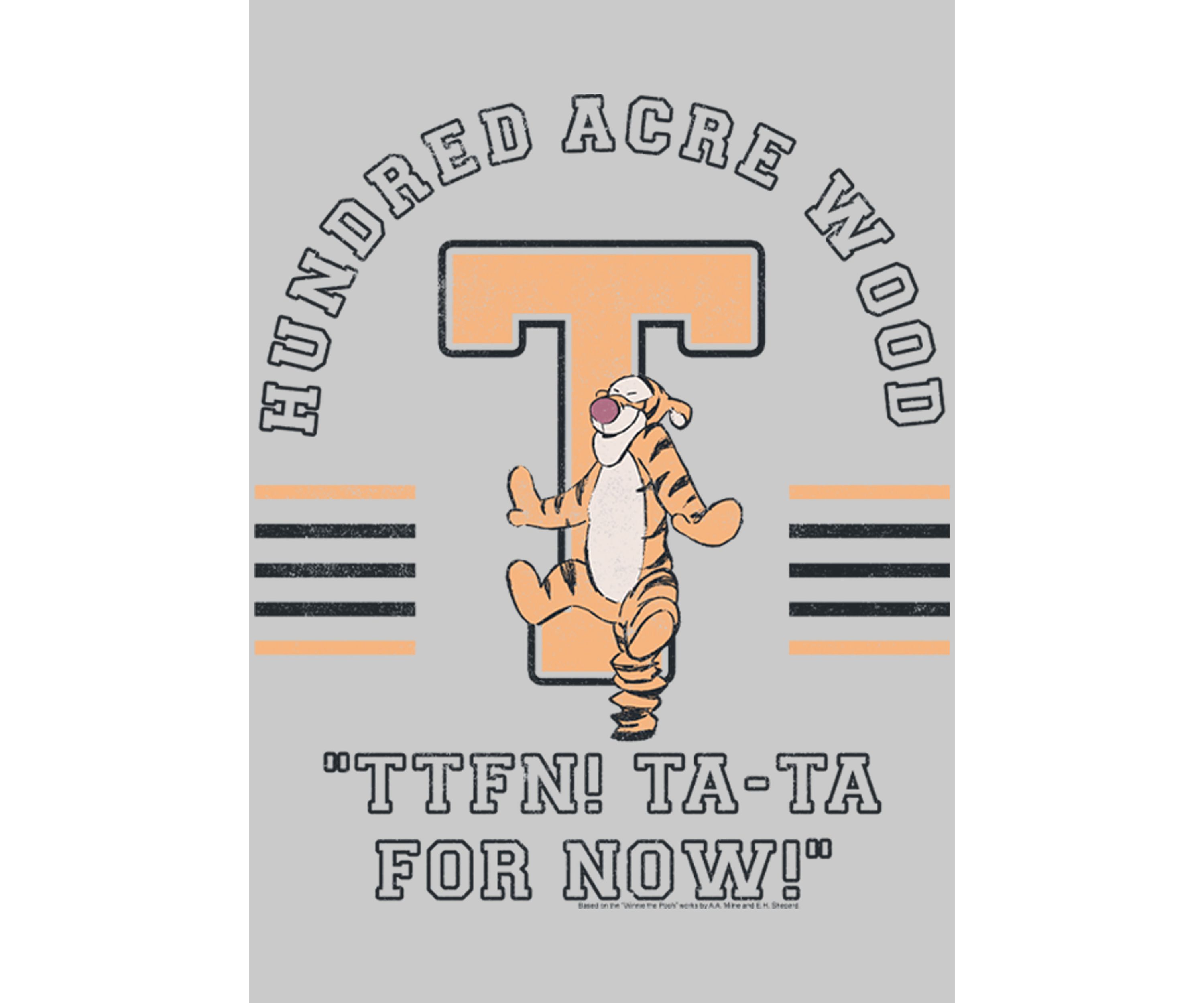 Tigger Collegiate Crew Fleece Graphic Sweatshirt