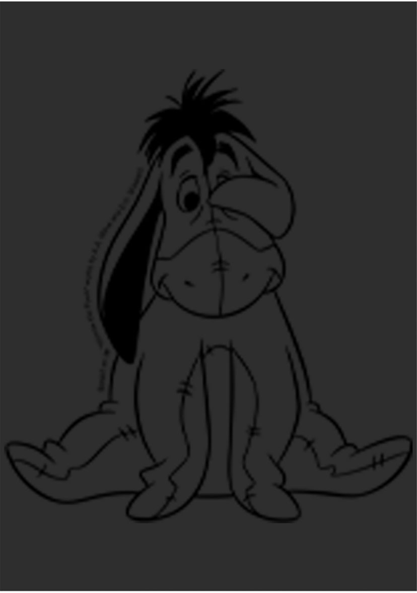 Vintage Line Eeyore