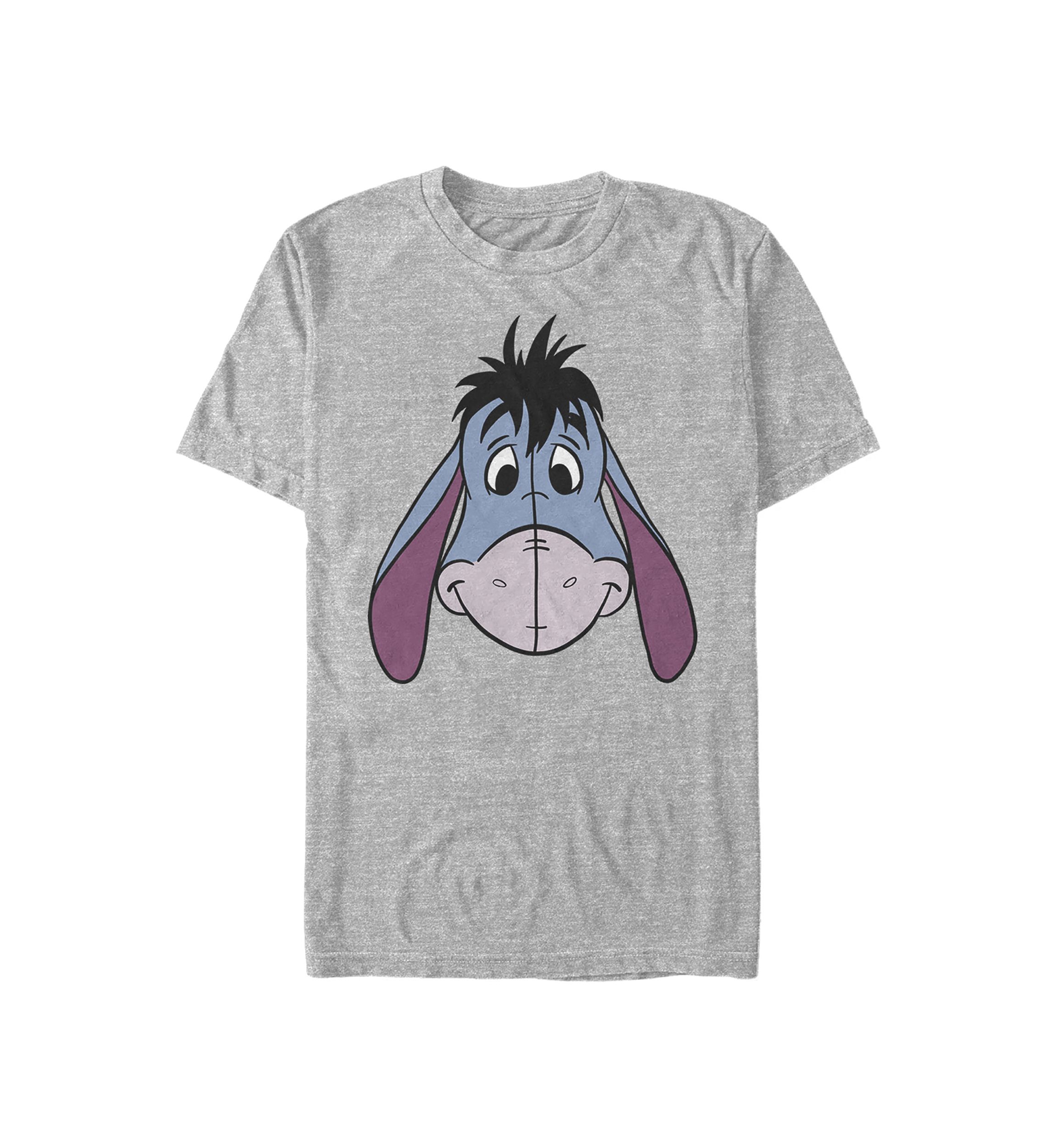 Eeyore Big Face Short Sleeve  Graphic T-Shirt