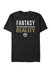 ESPN Fantasy Is Reality Short Sleeve Graphic T-Shirt