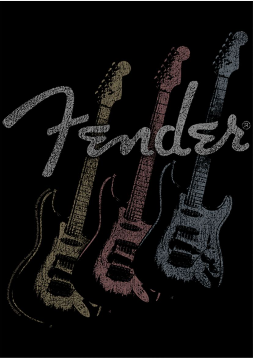 Triple Fret Graphic Hoodie