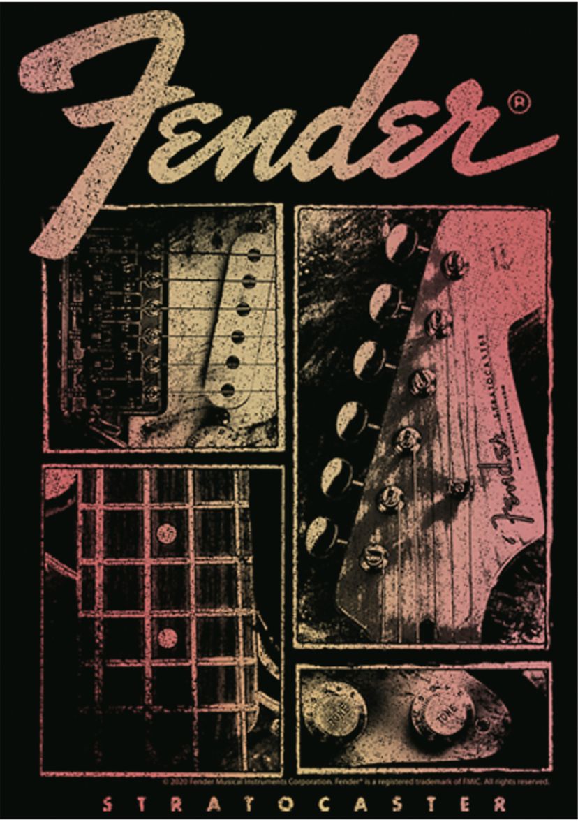 Strat Box Graphic T-Shirt