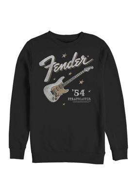 Fender Men's Western Stratocaster Graphic Crew Fleece Sweatshirt