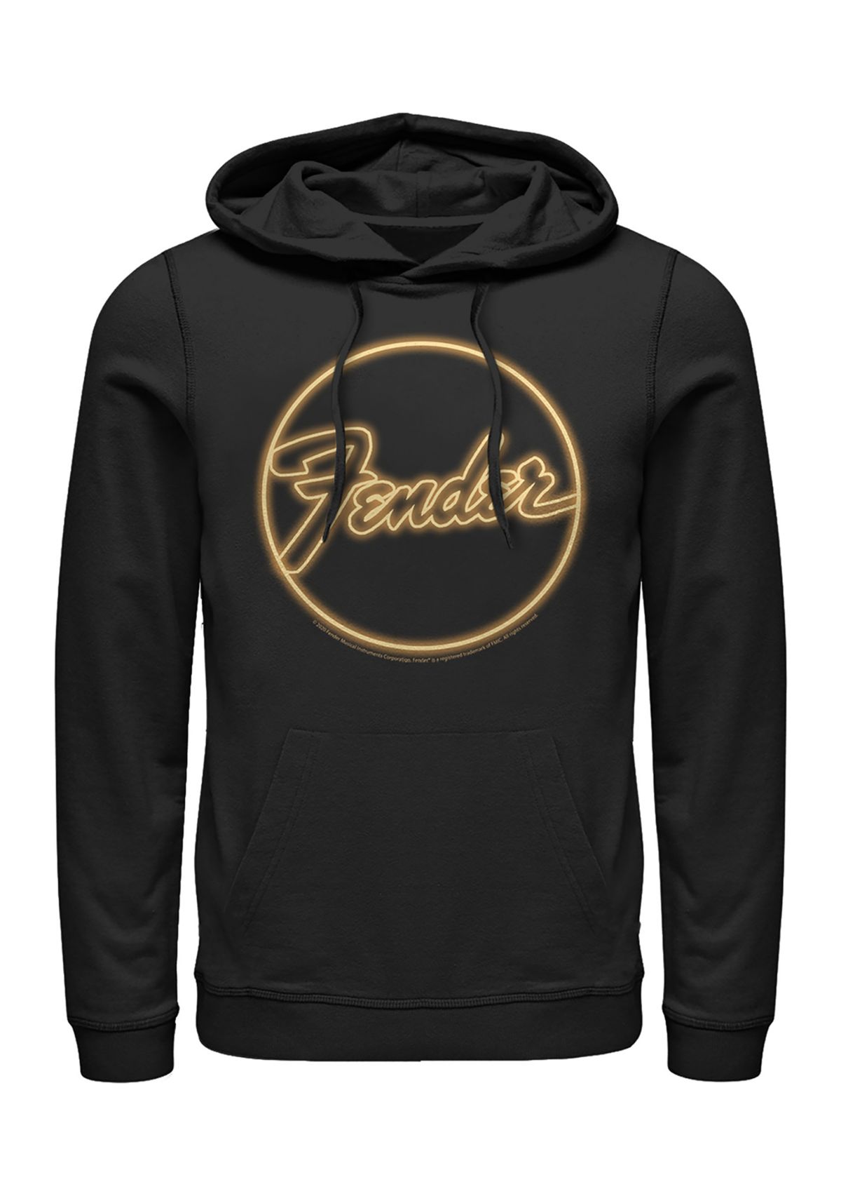 Neon Logo Graphic Hoodie