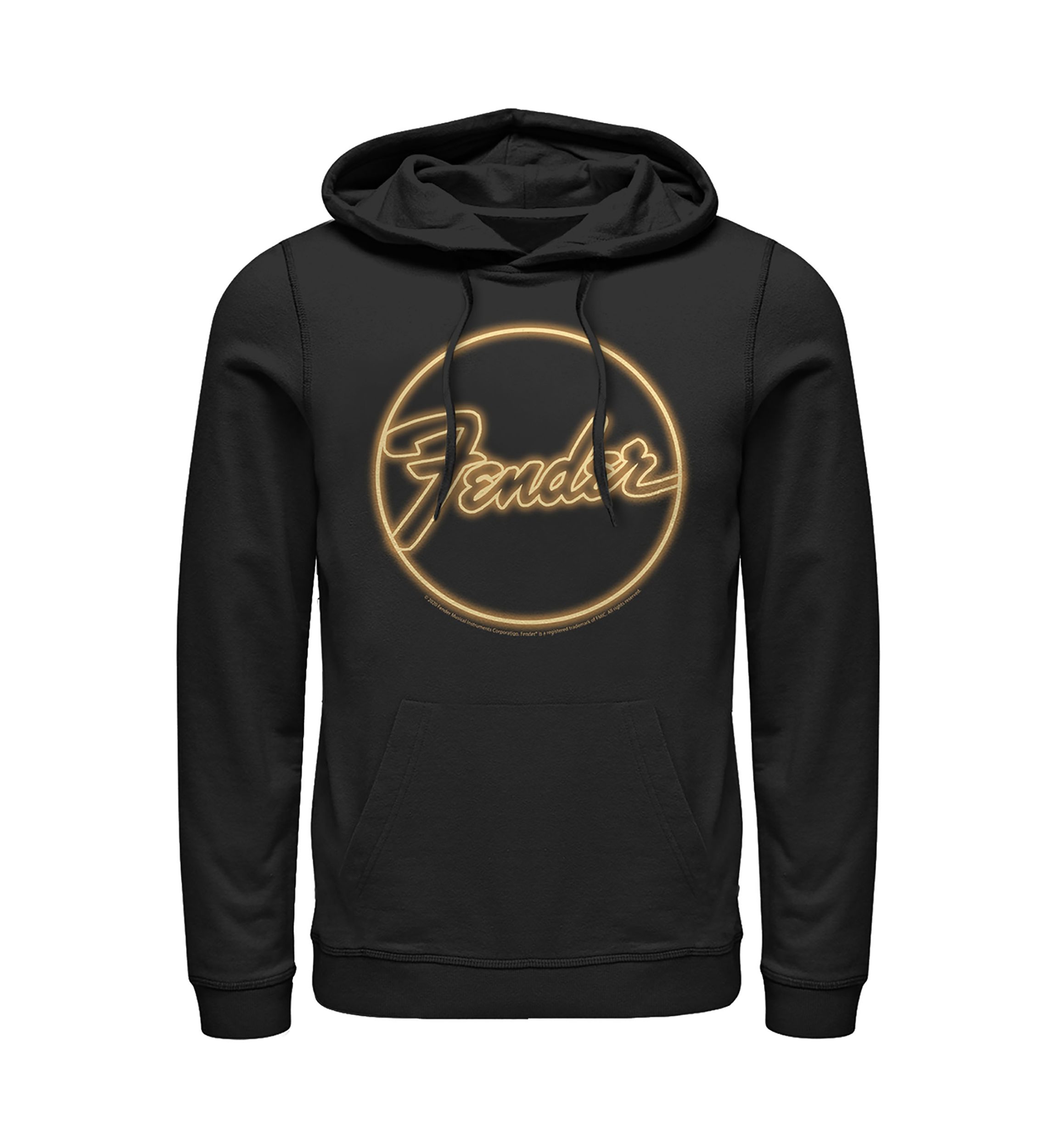Neon Logo Graphic Hoodie