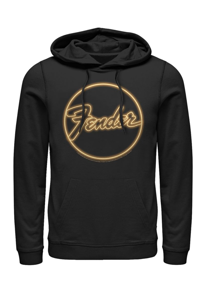 Neon Logo Graphic Hoodie