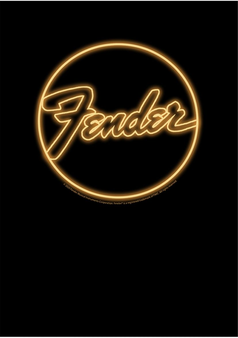 Neon Logo Graphic Hoodie