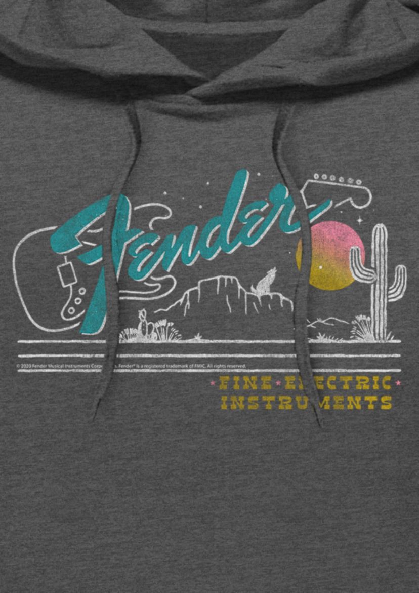 Fine Electric Instruments Desert Graphic Fleece Hoodie