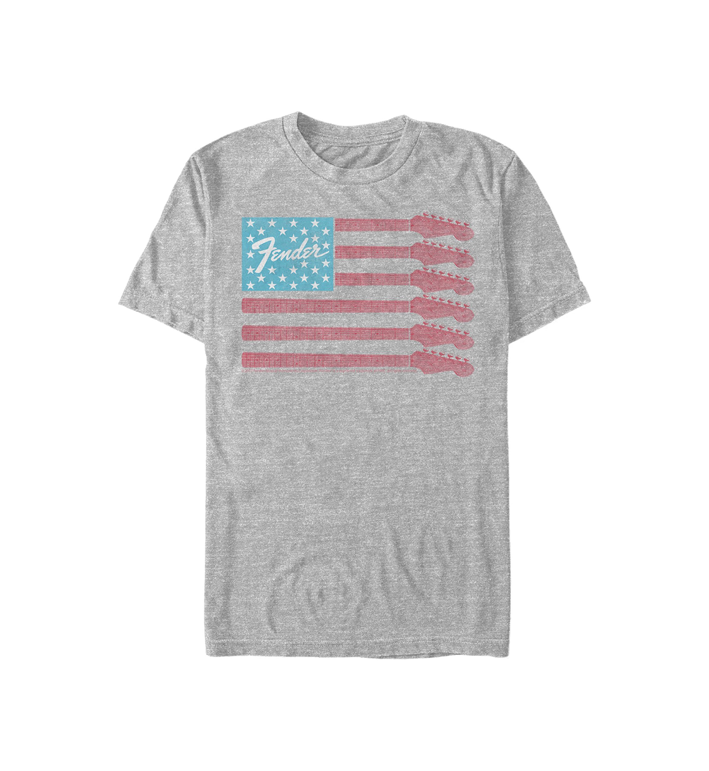 Guitar Flag Graphic T-Shirt