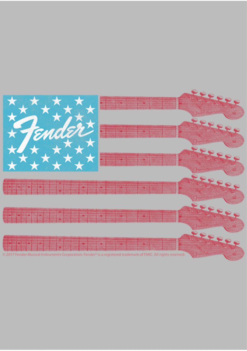 Guitar Flag Graphic T-Shirt