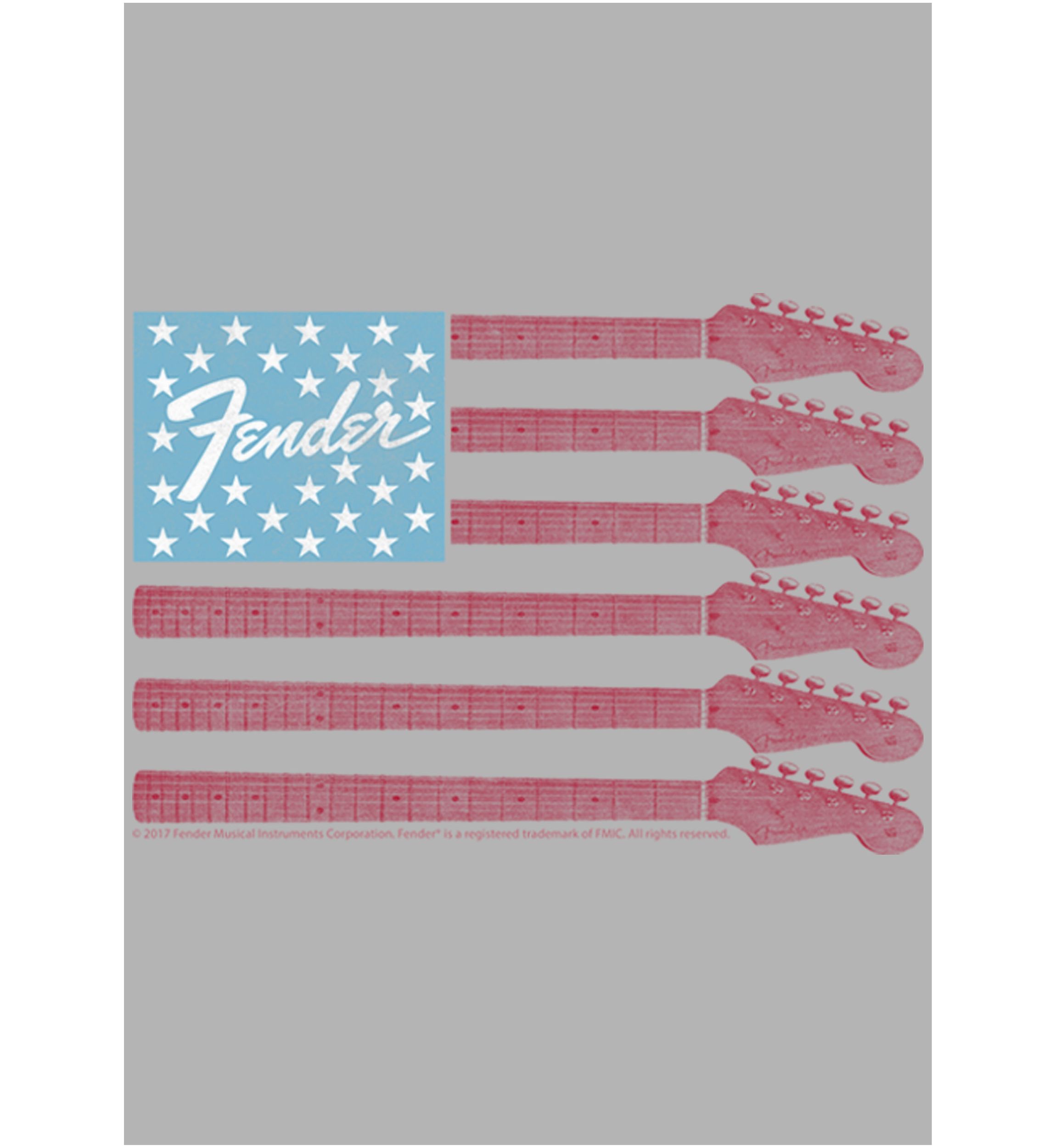 Guitar Flag Graphic Hoodie
