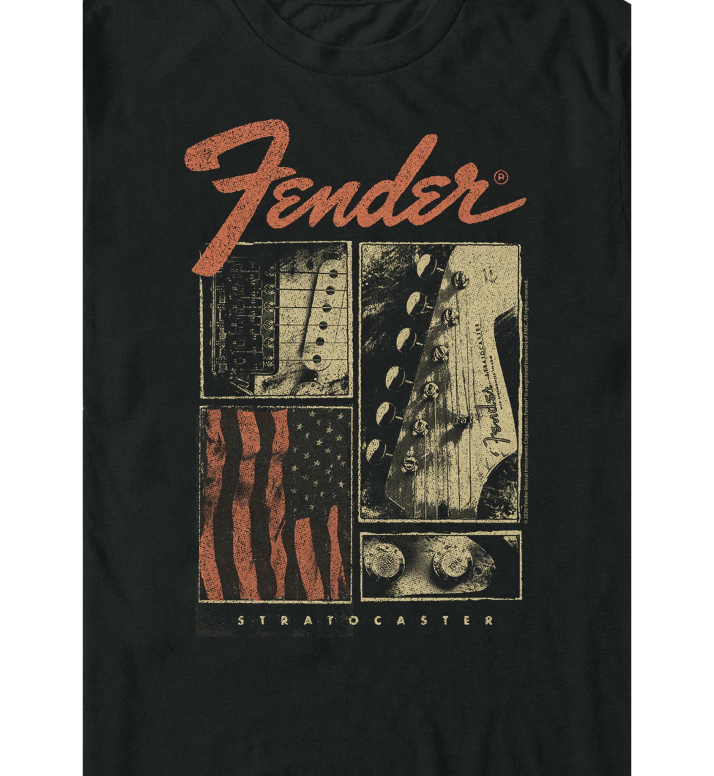 Strat Flag Graphic T-Shirt